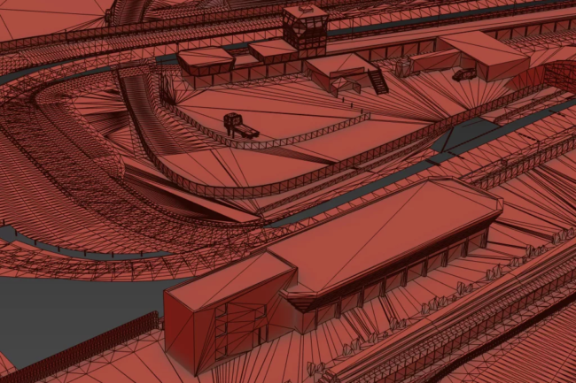 Circuit de Nogaro - Laserscan 2025 - circuit paul armagnac nogaro j3dmodding lidar 02