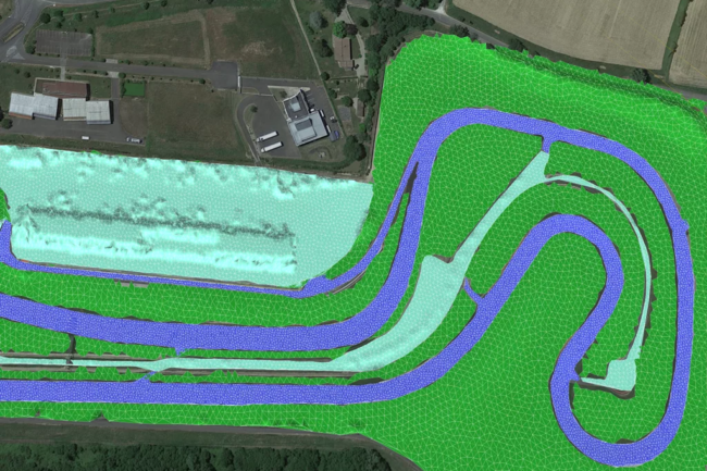 Circuit de Nogaro - Laserscan 2025 - circuit paul armagnac nogaro j3dmodding lidar 04