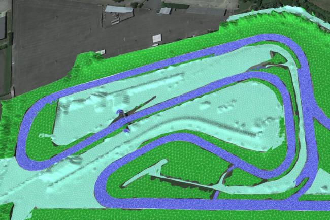 Circuit de Nogaro - Laserscan 2025 - circuit paul armagnac nogaro j3dmodding lidar 05