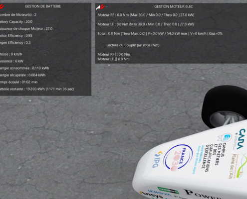PrototypeEV : application pour Prototype Electrique