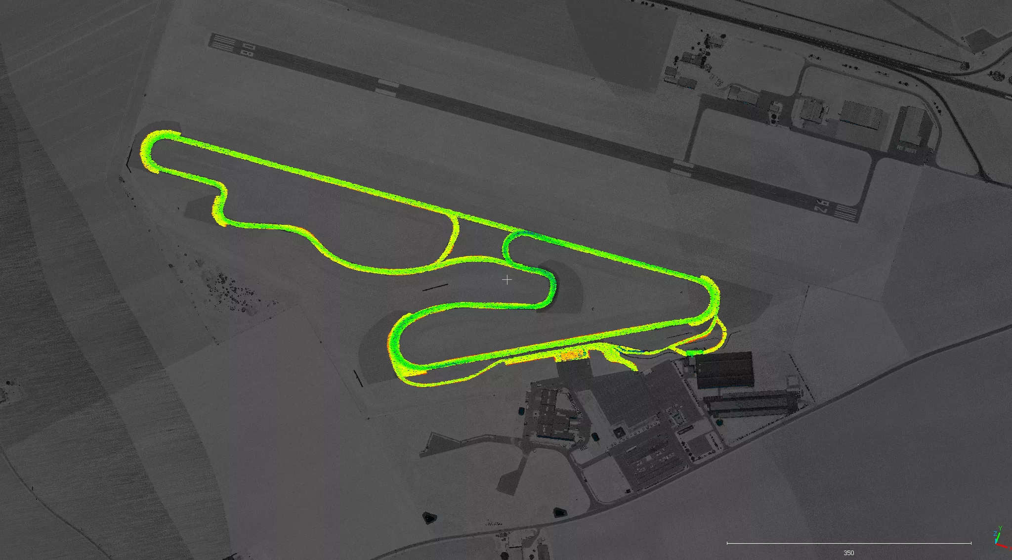 Le circuit de Vendée - Laserscan 2025 - circuit fontenay le comte laserscan J3DMODDING 12