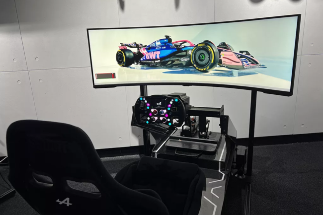 Visite du centre simulateur Alpine à Paris - 14 VISITE DU CENTRE ALPINE PARIS