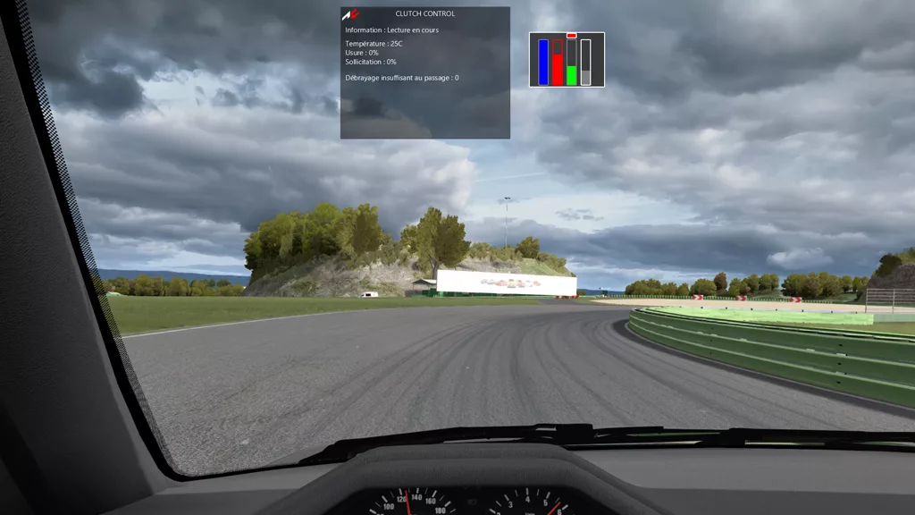 CLUTCH CONTROL : l’embrayage dans la simulation - 3 CLUTCH CONTROL