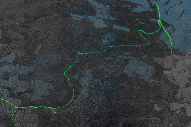 Course de côte de SABRAN - Laserscan 2026 - 10 Course de côte de SABRAN - LIDAR 2026