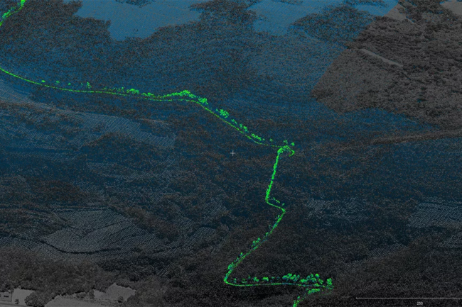 Course de côte de SABRAN - Laserscan 2026 - 11 Course de côte de SABRAN - LIDAR 2026