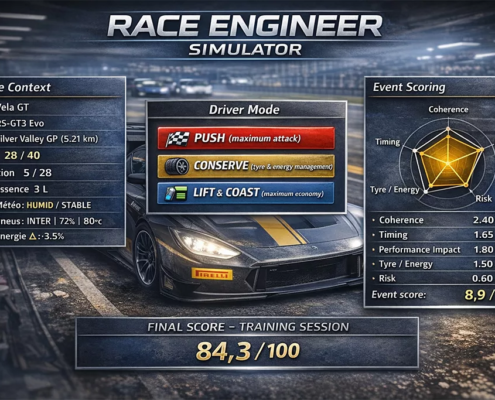 RACE ENGINEER SIMULATOR
