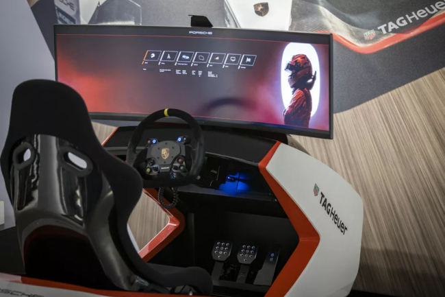 SIMULATEUR PORSCHE
