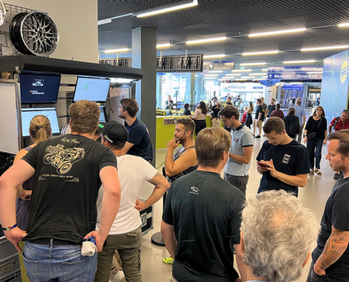 Finale du Klausenrennen au Verkehrshaus Luzern