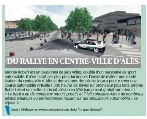 Le centre-ville d’Alès modélisé par J3DMODDING 1 Le centre-ville d’Alès modélisé par J3DMODDING