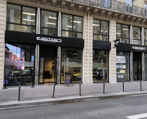 Visite du centre simulateur E-MOTION Paris