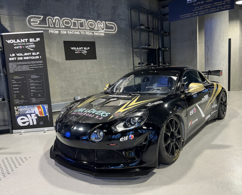 Visite du centre simulateur E-MOTION Paris