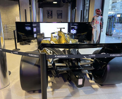 Visite du centre simulateur E-MOTION Paris