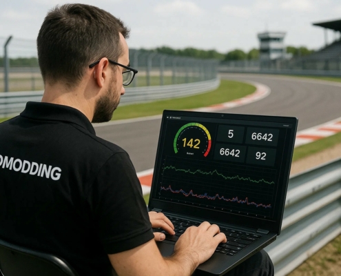 création d'une télémétrie de course