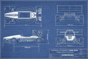 J3DMODDING - Ingénierie & Simulation Automobile 3 Blueprint