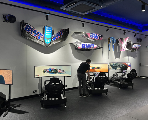 centre simulateur Alpine à Paris