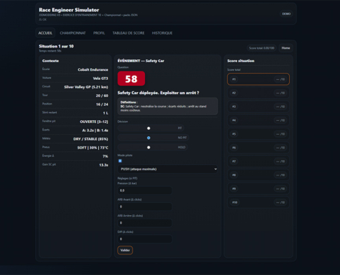 race engineer simulator J3DMODDING 03 original