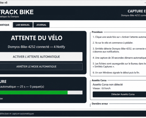 SIM TRACK BIKE 1 Sim Track Bike