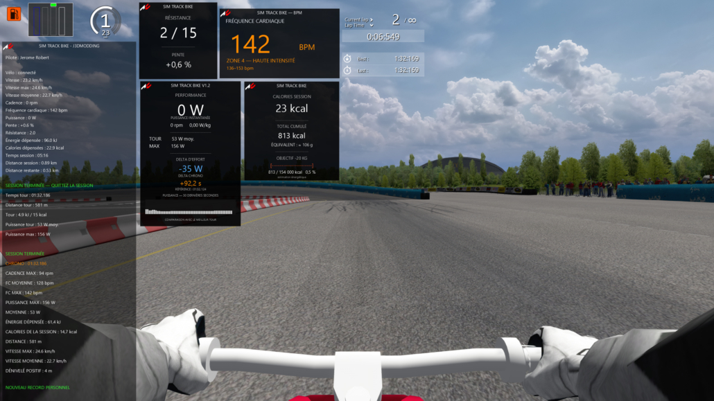 SIM TRACK BIKE 4 Sim Track Bike